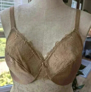 Wacoal #857361 36D Bra Slim Silhouettes Colour ~ Praline